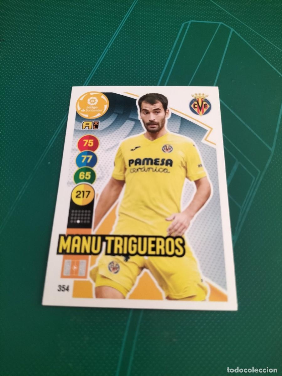 Football Stickers: 1 CROMO FICHA PANINI ADRENALYN 2020-2021 20-21 VILLARREAL C.F 354 MANU TRIGUEROS
