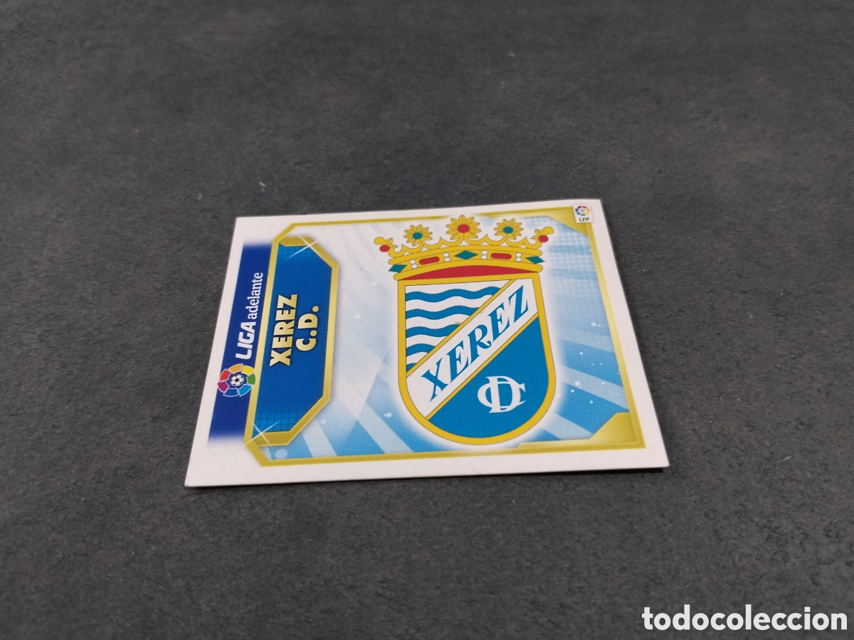 Football Stickers: Cromo futbol escudo Xerez CD