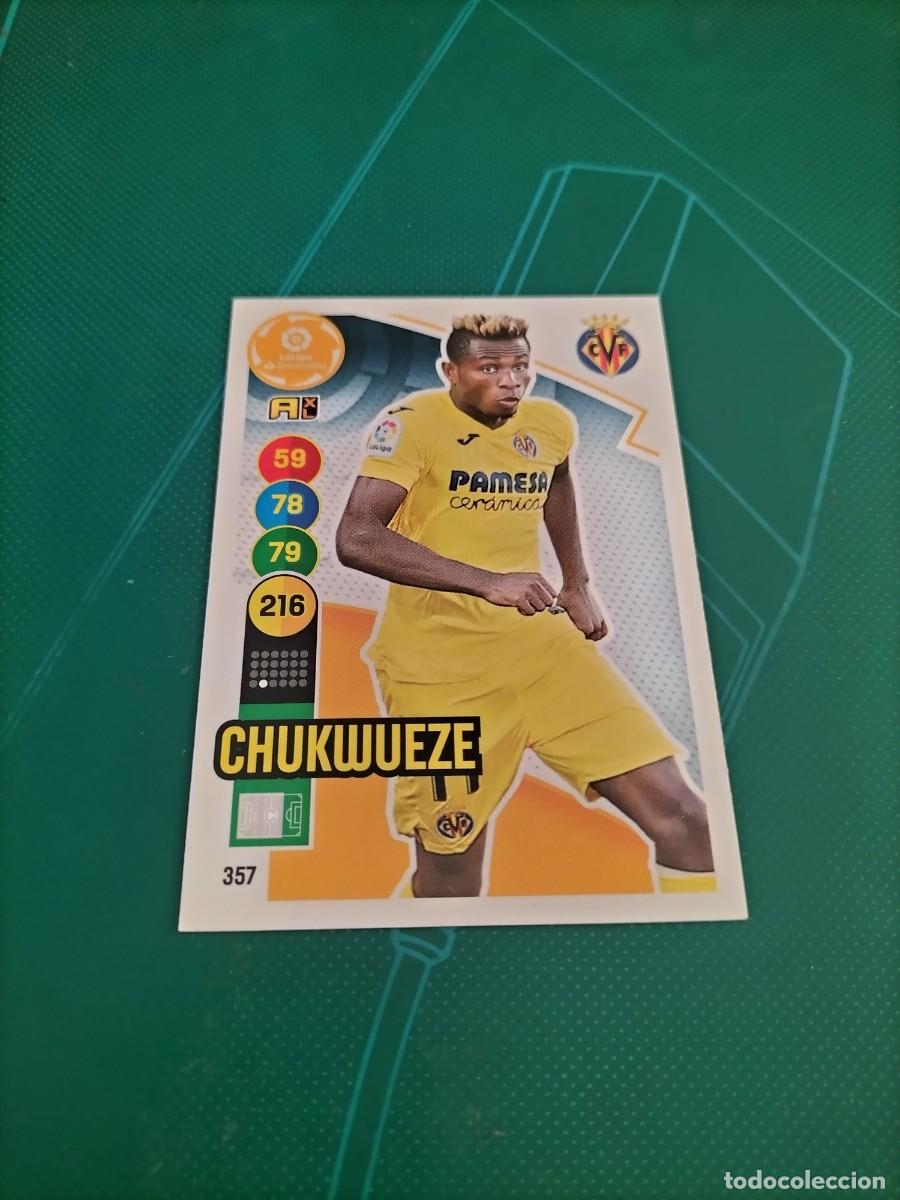 Football Stickers: 1 CROMO FICHA PANINI ADRENALYN 2020-2021 20-21 VILLARREAL C.F 357 CHUKWUEZE