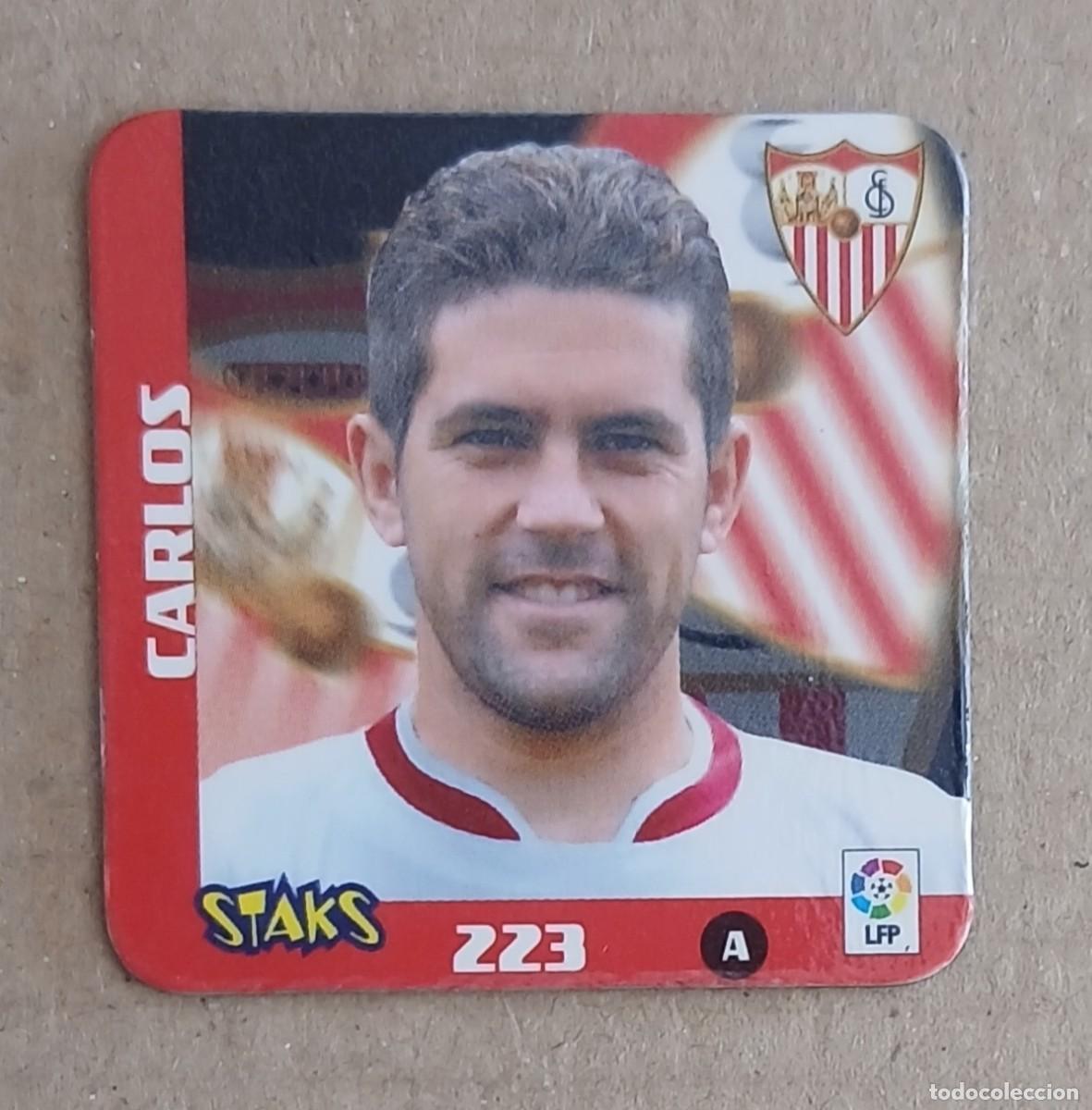 Football Stickers: STAK n&ordm; 223 CARLOS SEVILLA LIGA 2003-2004 DE PANINI. Buen estado.