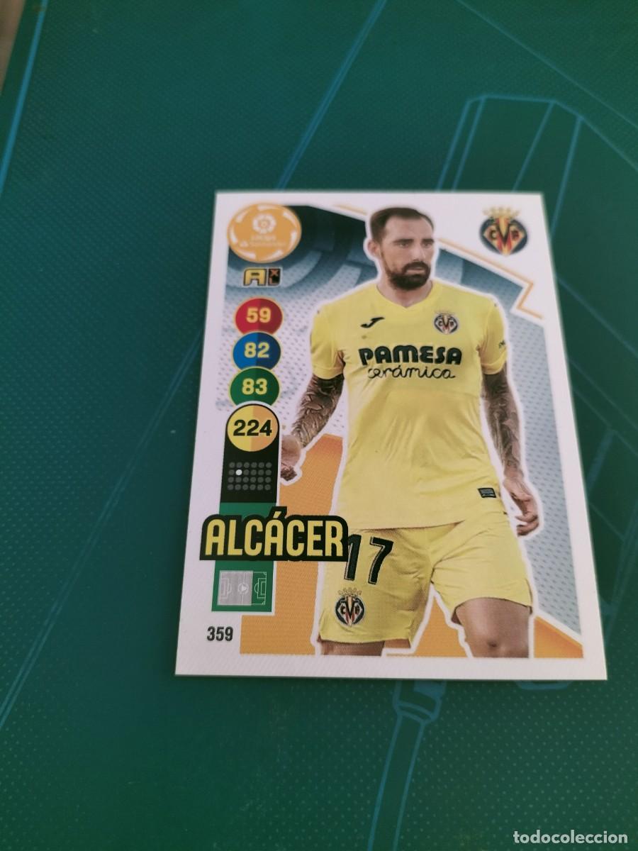 Football Stickers: 1 CROMO FICHA PANINI ADRENALYN 2020-2021 20-21 VILLARREAL C.F 359 ALCACER