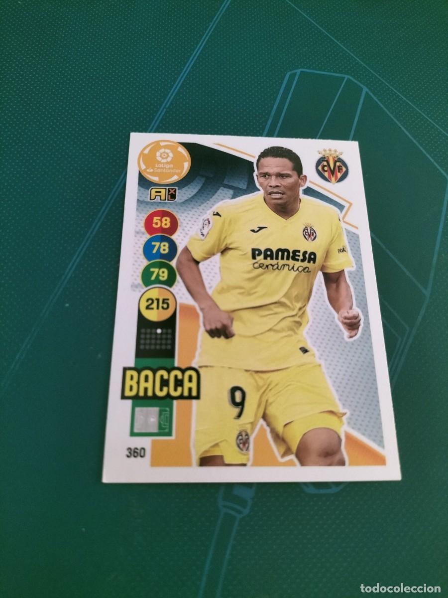Football Stickers: 1 CROMO FICHA PANINI ADRENALYN 2020-2021 20-21 VILLARREAL C.F 360 BACCA