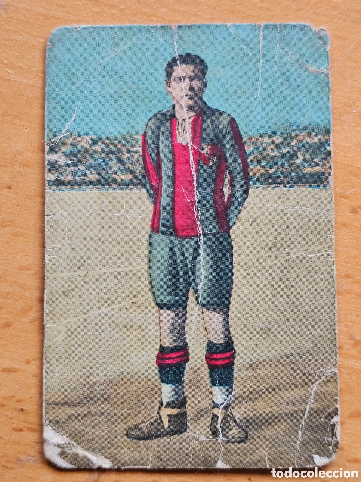 Football Stickers: Manuel Gracia. Los grandes jugadores de Fubol cromo de chocolates Pi