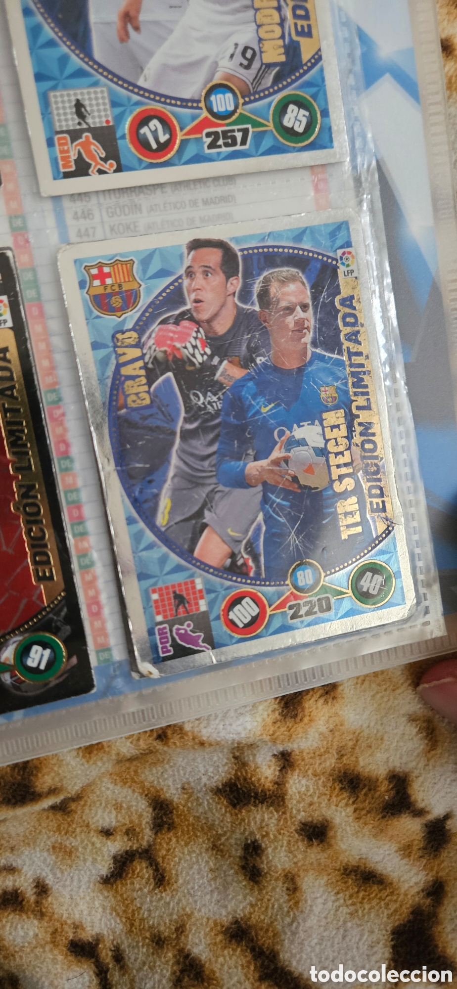 Cromos de f&uacute;tbol: bravo ter stegen barcelona edicion limitada adrenalyn 2014 2015 14 15 trading card