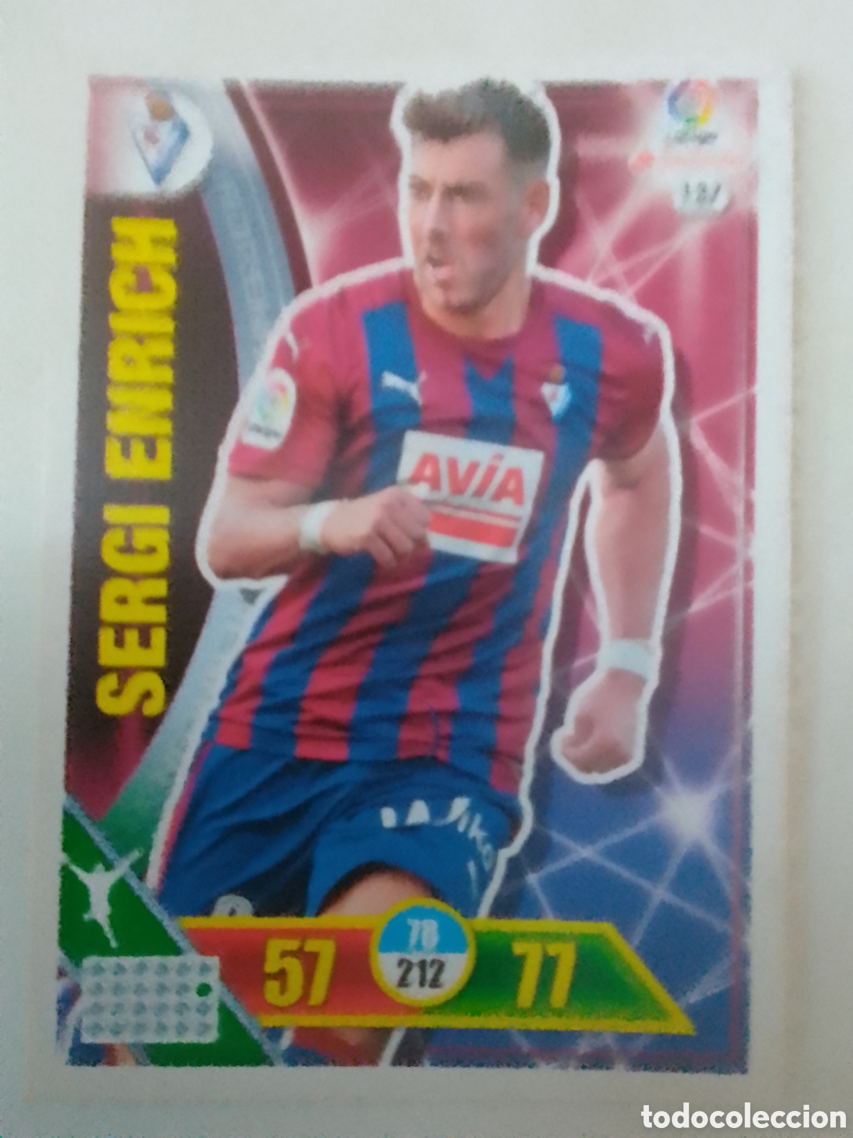 Cartes &agrave; collectionner de Football: Adrenalyn XL 2016-17 n&deg; 137 Sergio Enrich &bull; Eibar.