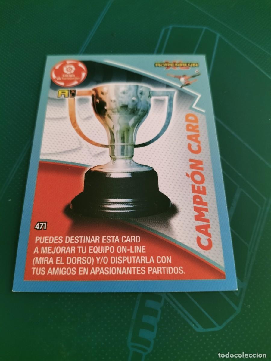 Figurine di Calcio: 1 CROMO FICHA PANINI ADRENALYN 2020-2021 20-21 CAMPEON CARD