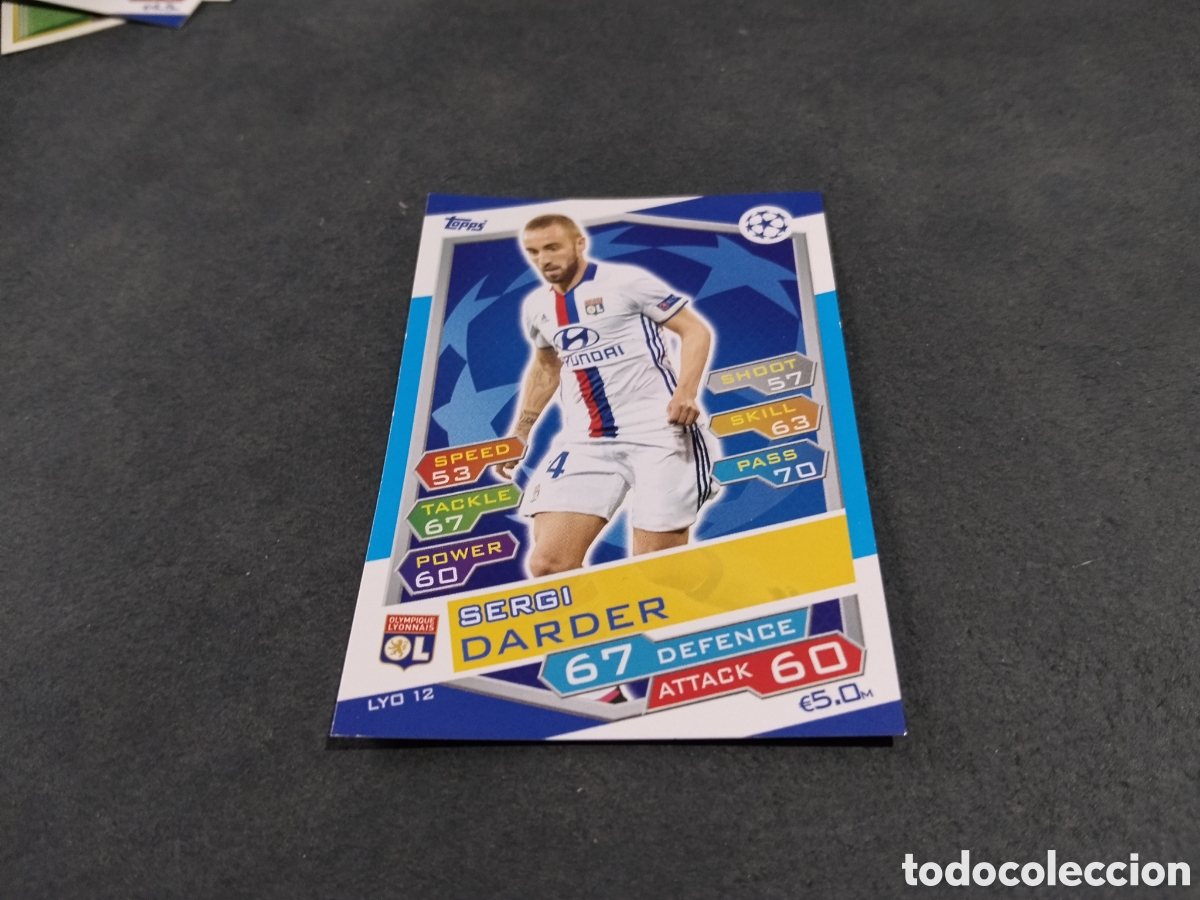 Figurine di Calcio: Cromo futbol olimpic de Lyon, Sergi Darder