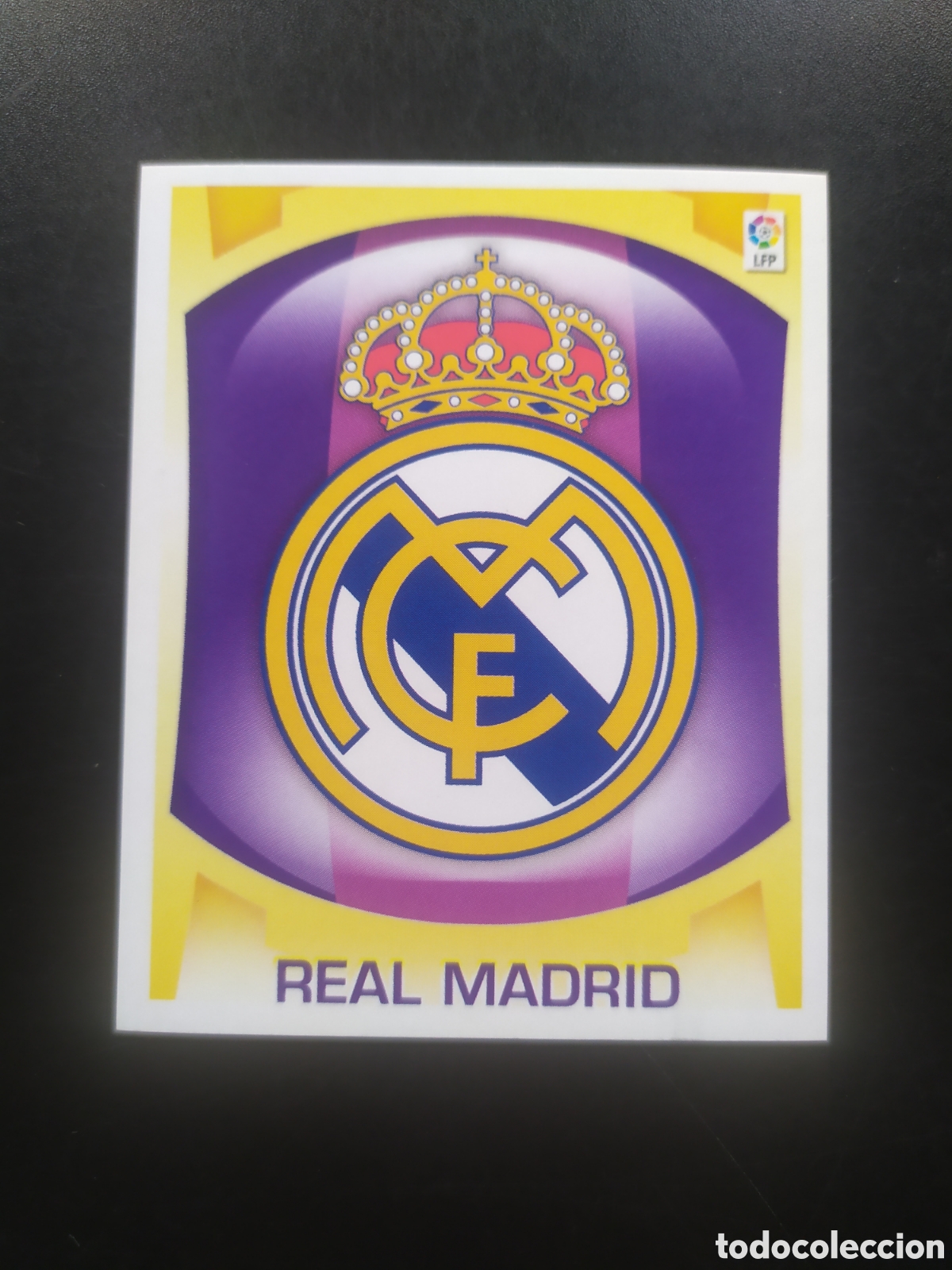 Figurine di Calcio: Liga este 2009 2010 09 10 panini escudo Real Madrid