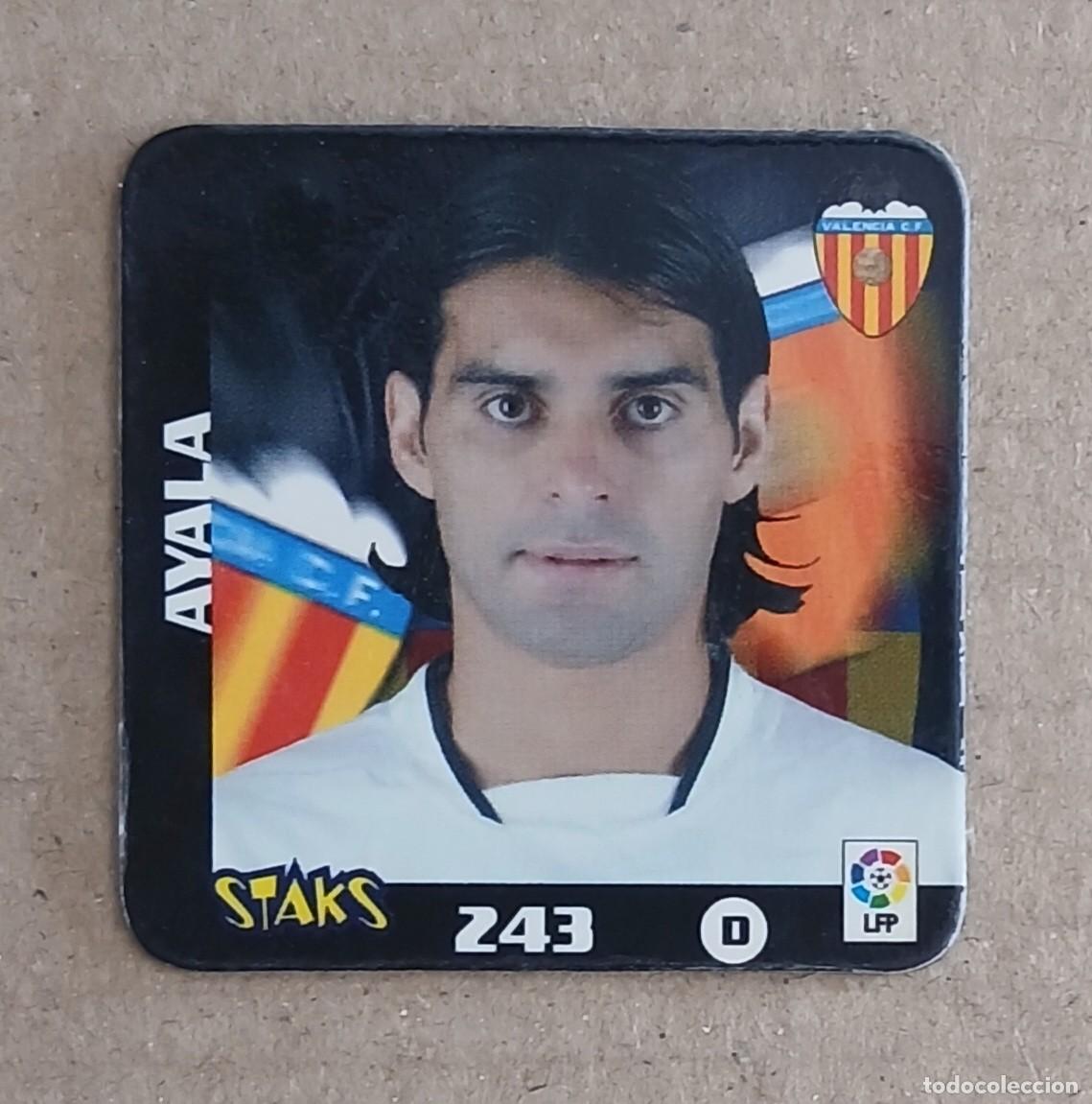 Figurine di Calcio: STAK n&ordm; 243 AYALA VALENCIA LIGA 2003-2004 DE PANINI. Buen estado.