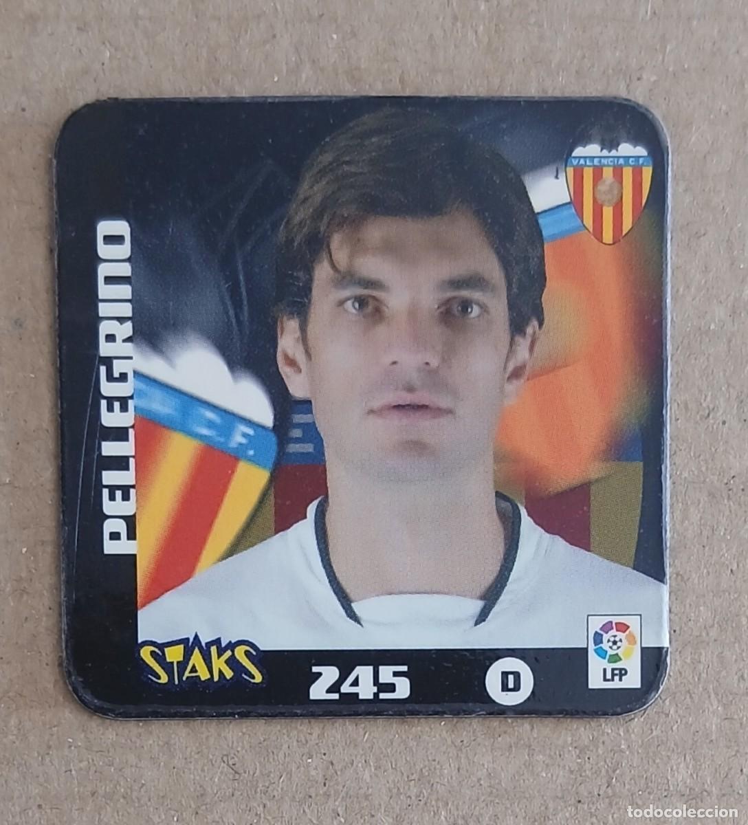 Figurine di Calcio: STAK n&ordm; 245 PELLEGRINO VALENCIA LIGA 2003-2004 DE PANINI. Buen estado.