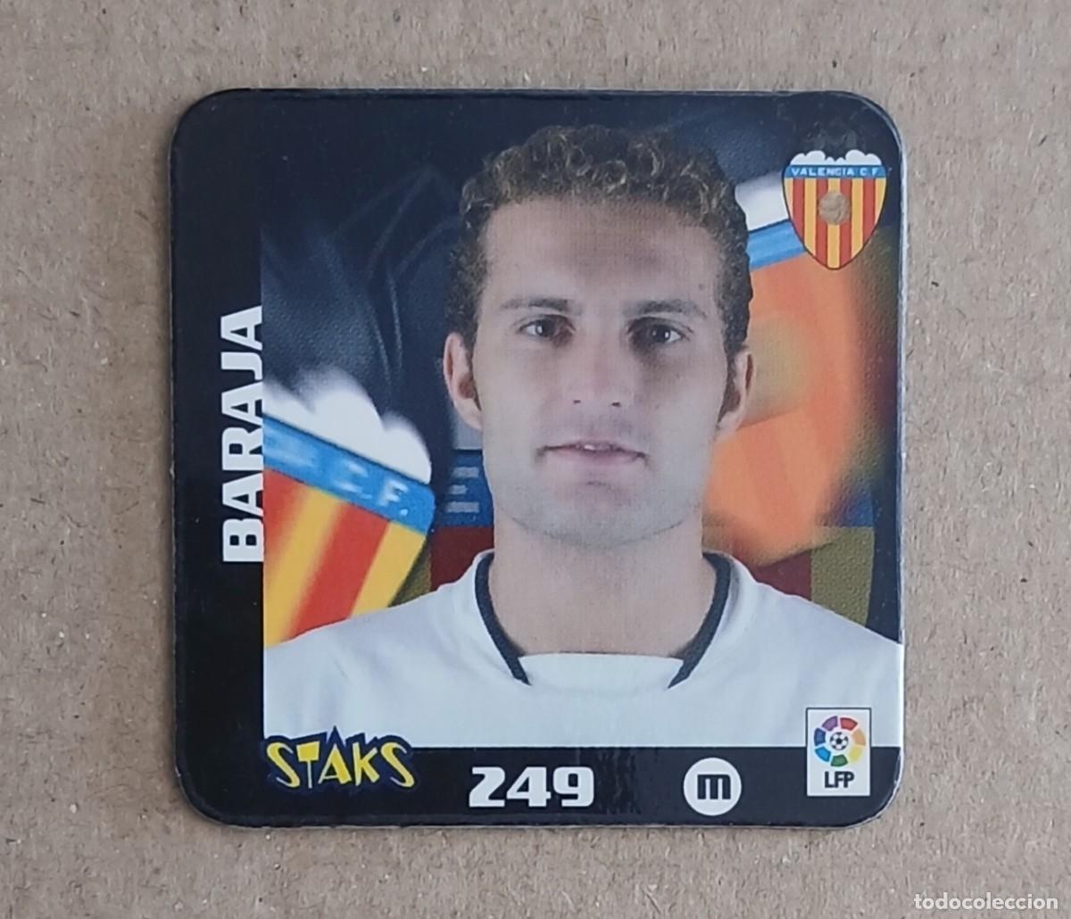 Cromos de f&uacute;tbol: STAK n&ordm; 249 BARAJA VALENCIA LIGA 2003-2004 DE PANINI. Buen estado.