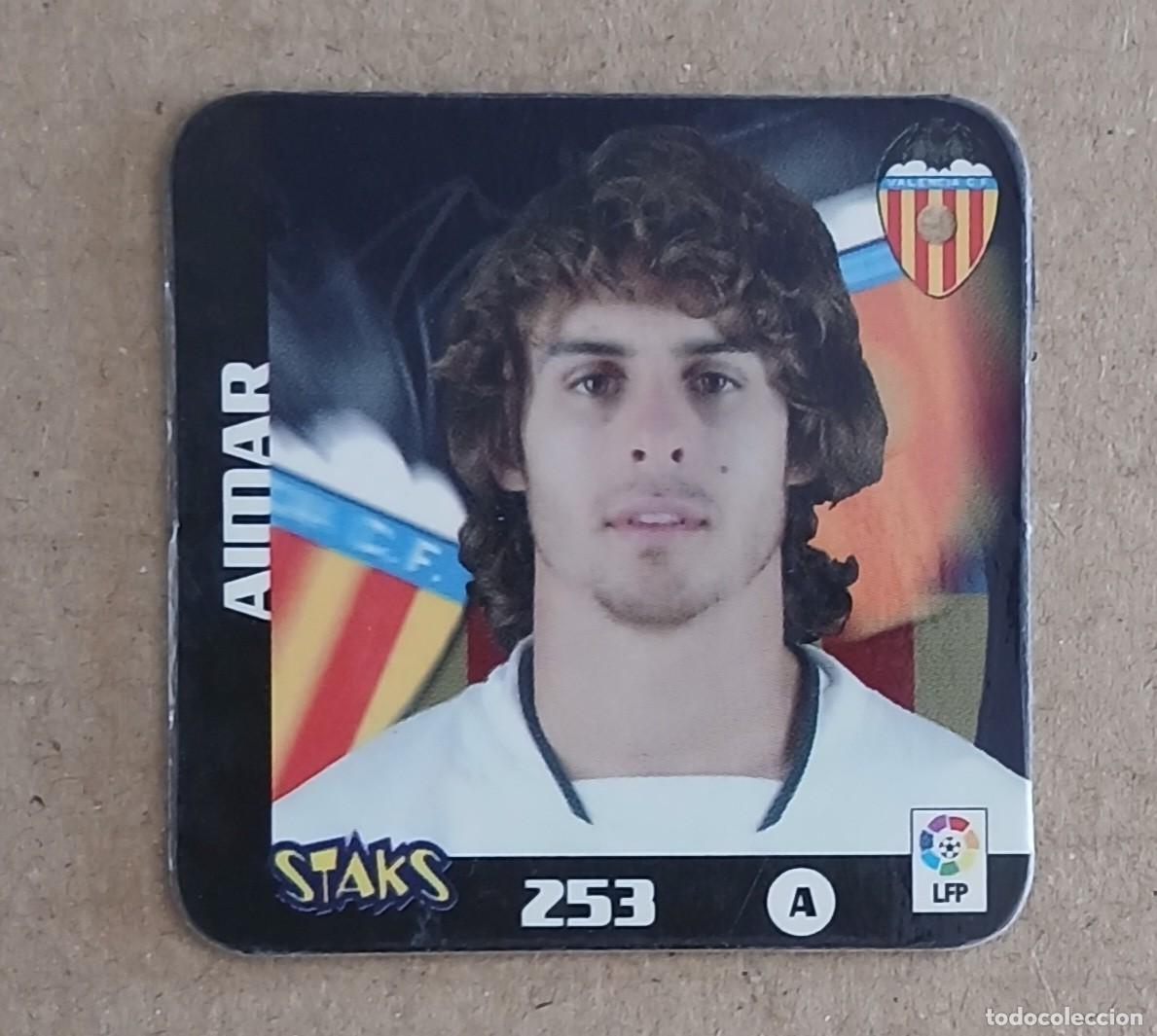 Figurine di Calcio: STAK n&ordm; 253 AIMAR VALENCIA LIGA 2003-2004 DE PANINI. Buen estado.
