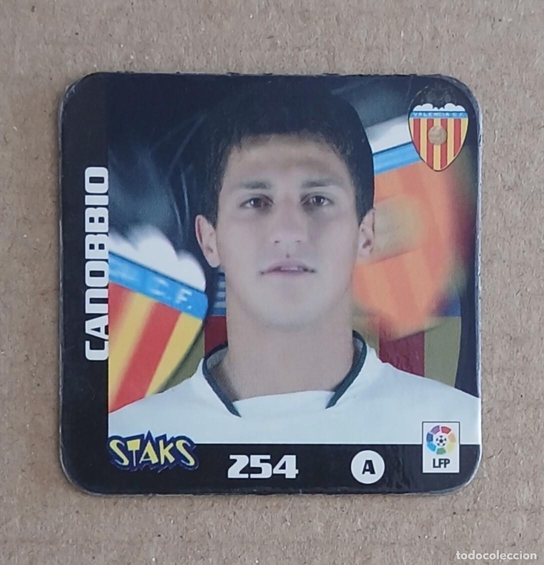 Figurine di Calcio: STAK n&ordm; 254 CANOBBIO VALENCIA LIGA 2003-2004 DE PANINI. Buen estado.