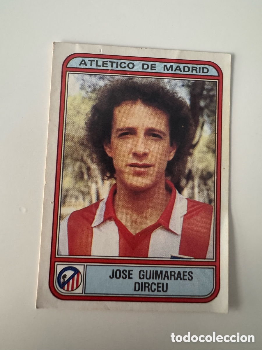 Cartes &agrave; collectionner de Football: Figurine Panini Futbol 82 Atletico de Madrid &ndash; N&ordm; 35 &ndash; JOSE GUIMARAES DIRCEU