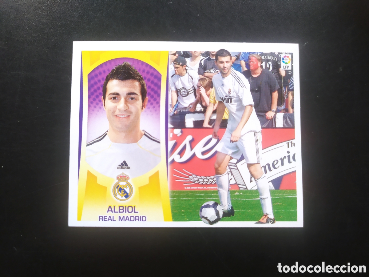 Cartes &agrave; collectionner de Football: Liga este 2009 2010 09 10 panini Albiol n&deg; 4 Real Madrid