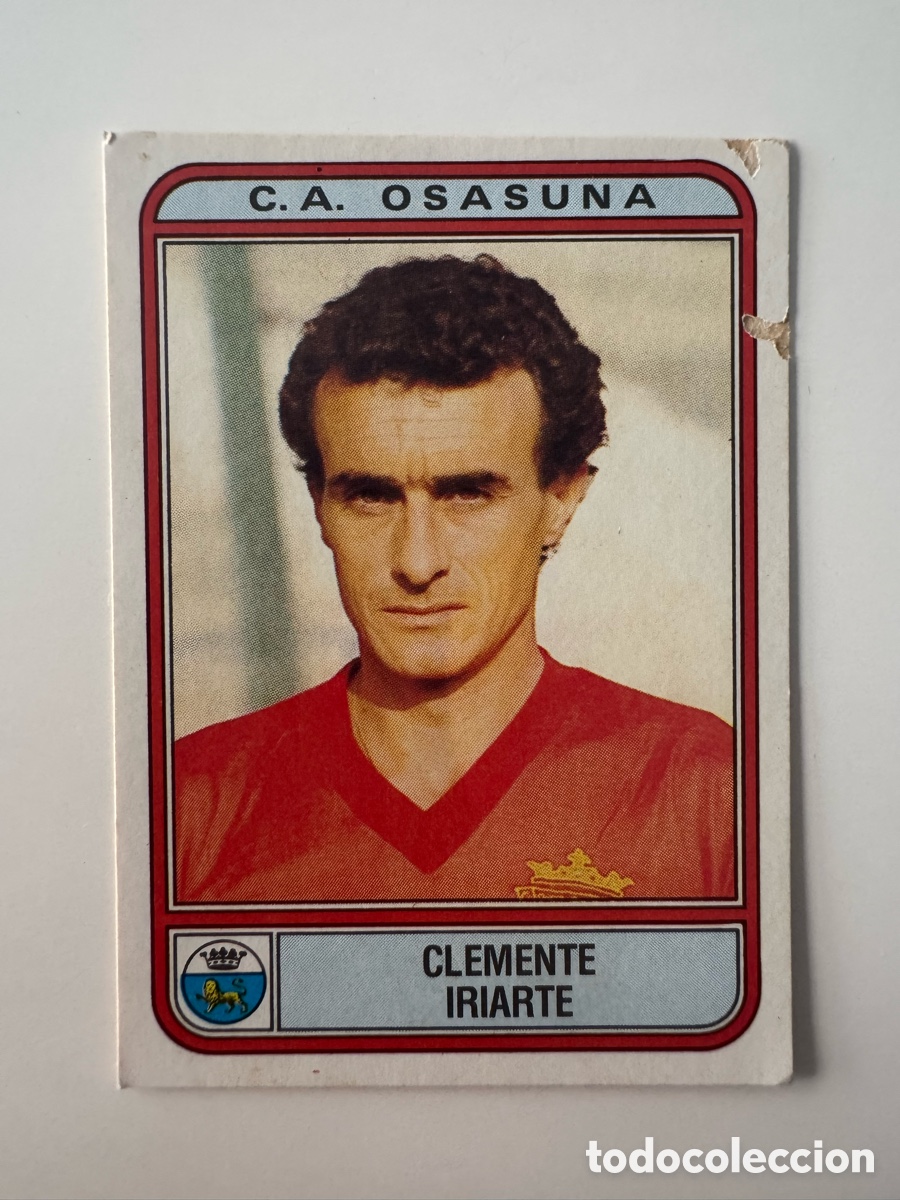 Cartes &agrave; collectionner de Football: Figurine Panini Futbol 82 Osasuna &ndash; N&ordm; 199 &ndash; CLEMENTE IRIARTE
