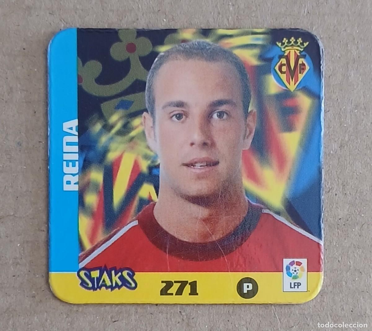 Cartes &agrave; collectionner de Football: STAK n&ordm; 271 REINA VILLARREAL LIGA 2003-2004 DE PANINI. Buen estado.