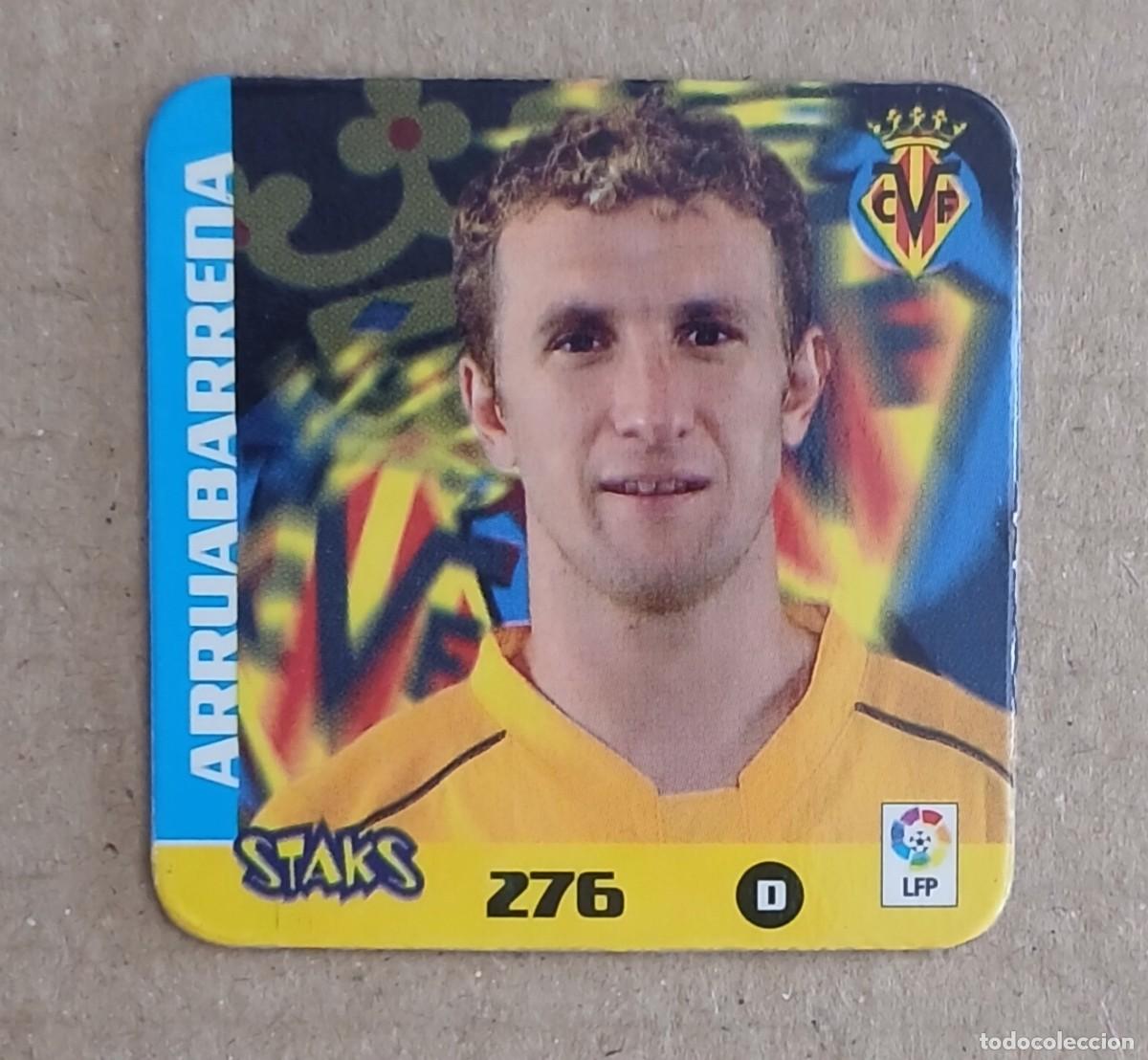 Cartes &agrave; collectionner de Football: STAK n&ordm; 276 ARRUABARRENA VILLARREAL LIGA 2003-2004 DE PANINI. Buen estado.