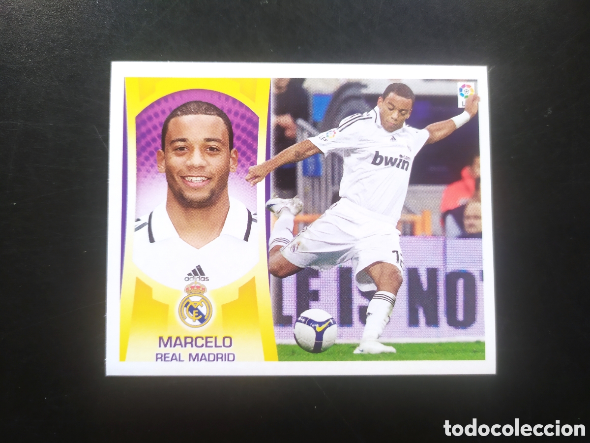 Figurine di Calcio: Liga este 2009 2010 09 10 panini Marcelo n&deg; 7A 7 A Real Madrid