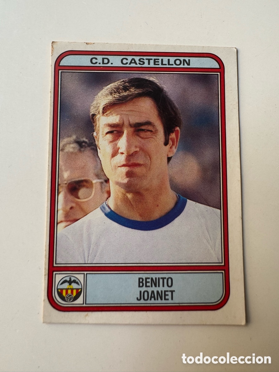 Figurine di Calcio: Figurine Panini Futbol 82 Castell&oacute;n &ndash; N&ordm; 100 &ndash; BENITO JOANET