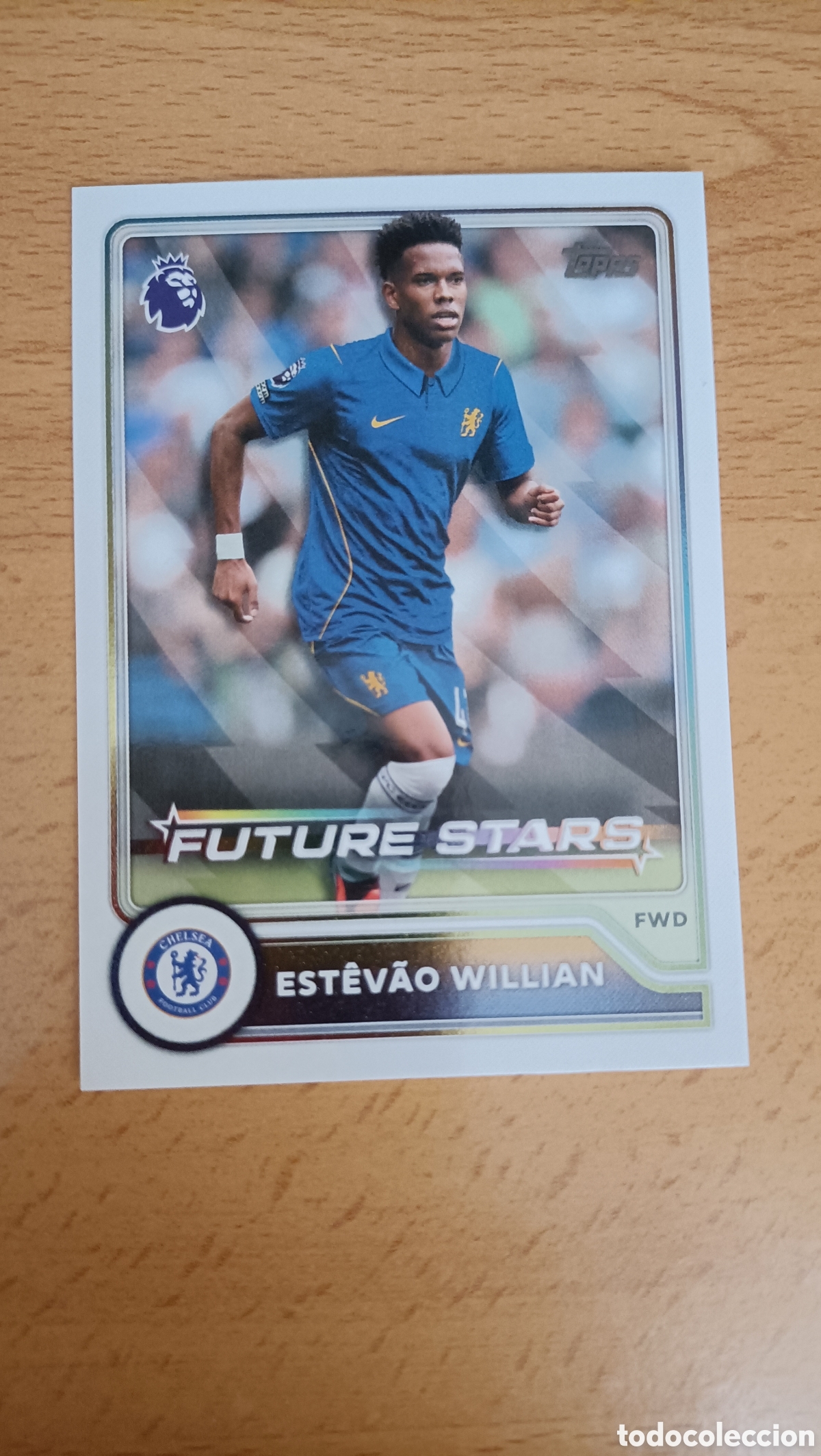 Figurine di Calcio: Est&eacute;v&atilde;o Willian ( Chelsea) Future StarsTopps Premier League 26/27