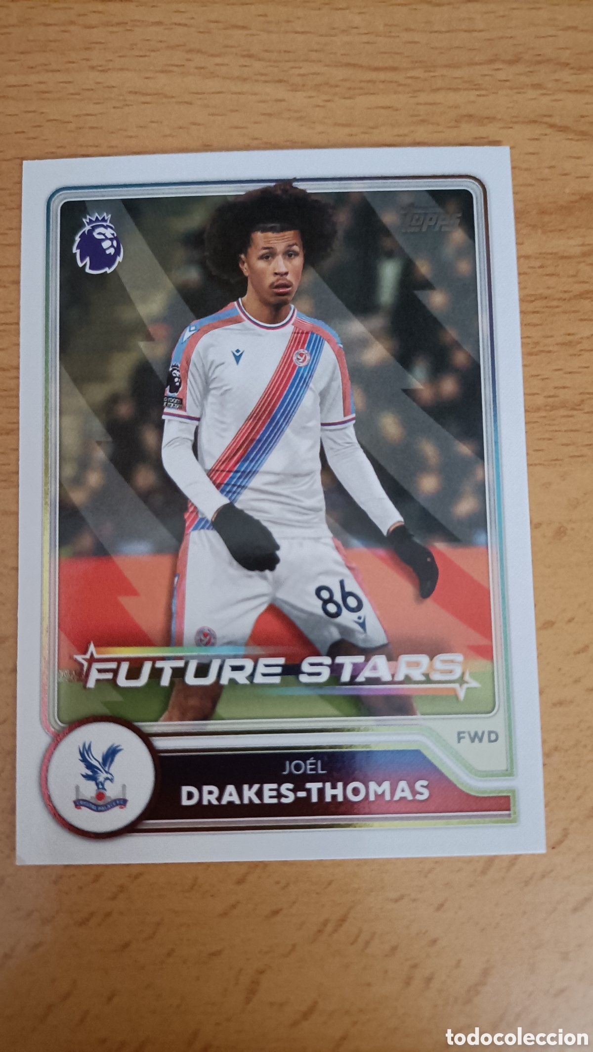 Figurine di Calcio: Drakes-Thomas ( Crystal Palace) Future Stars Topps Premier League 26/27