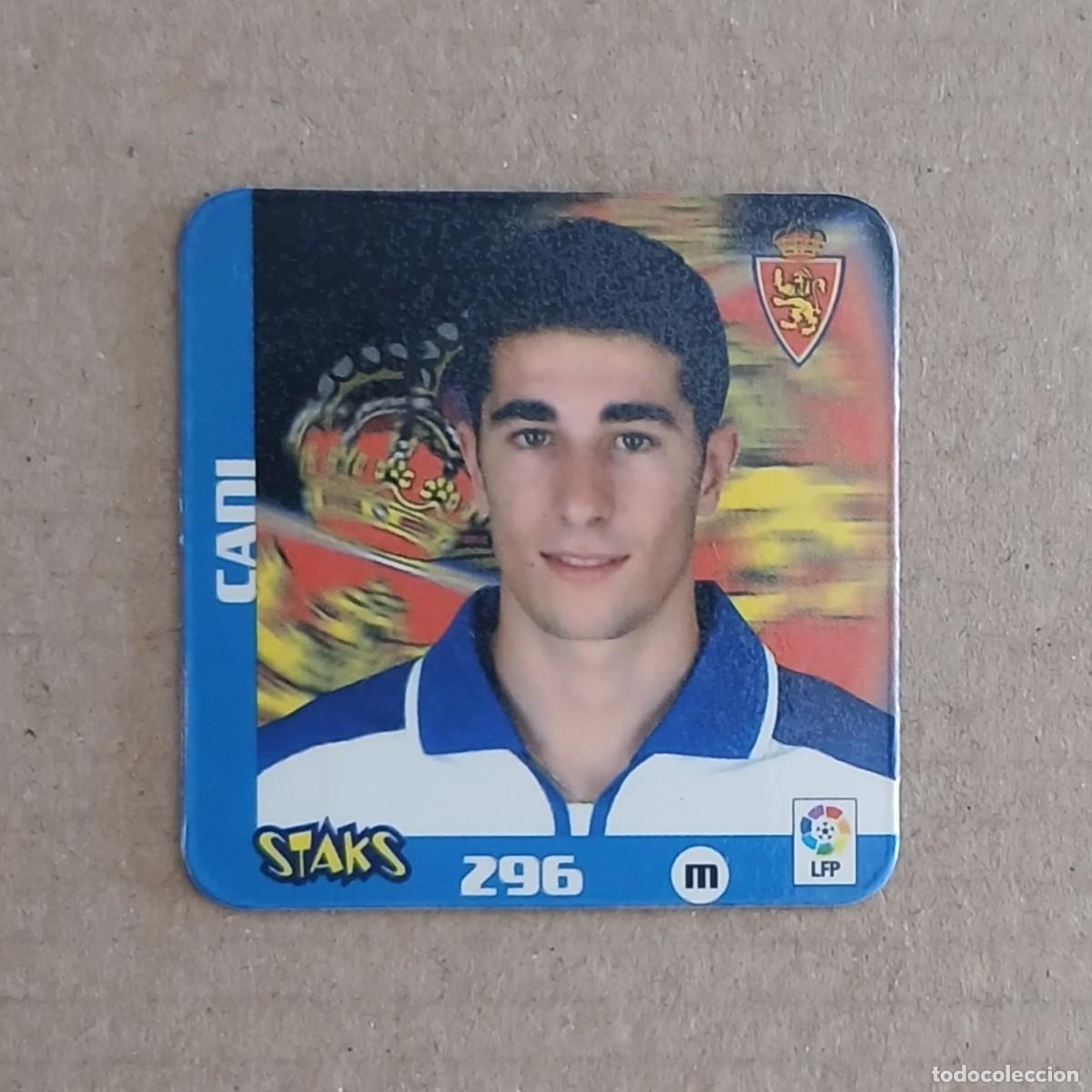 Figurine di Calcio: STAK n&ordm; 296 CANI REAL ZARAGOZA LIGA 2003-2004 DE PANINI. Buen estado.
