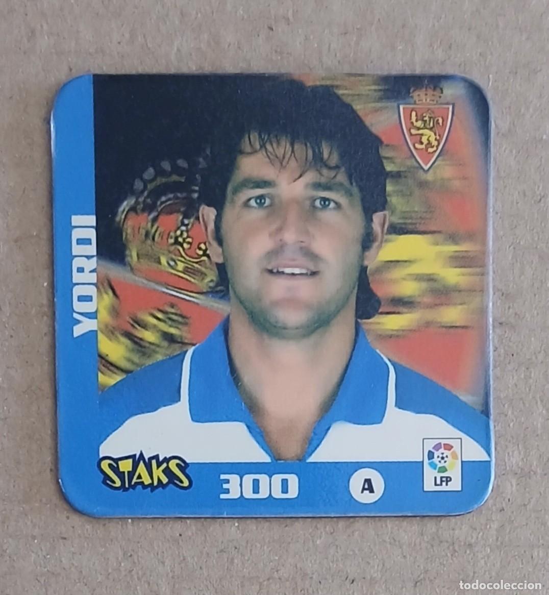 Cromos de Futebol: STAK n&ordm; 300 YORDI REAL ZARAGOZA LIGA 2003-2004 DE PANINI. Buen estado.