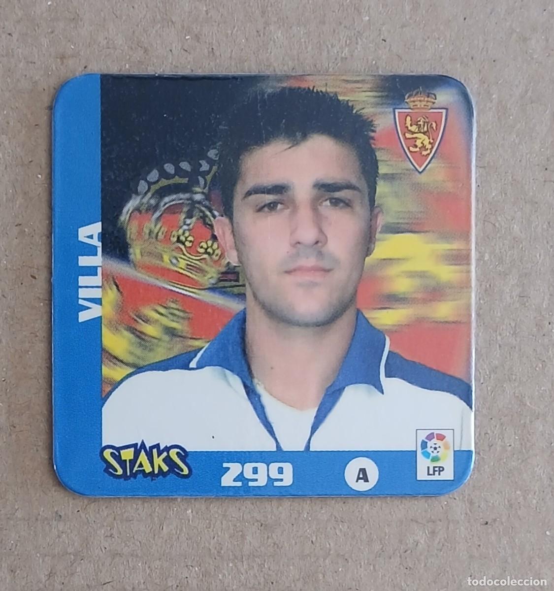 Cromos de Futebol: STAK n&ordm; 299 VILLA REAL ZARAGOZA LIGA 2003-2004 DE PANINI. Buen estado.