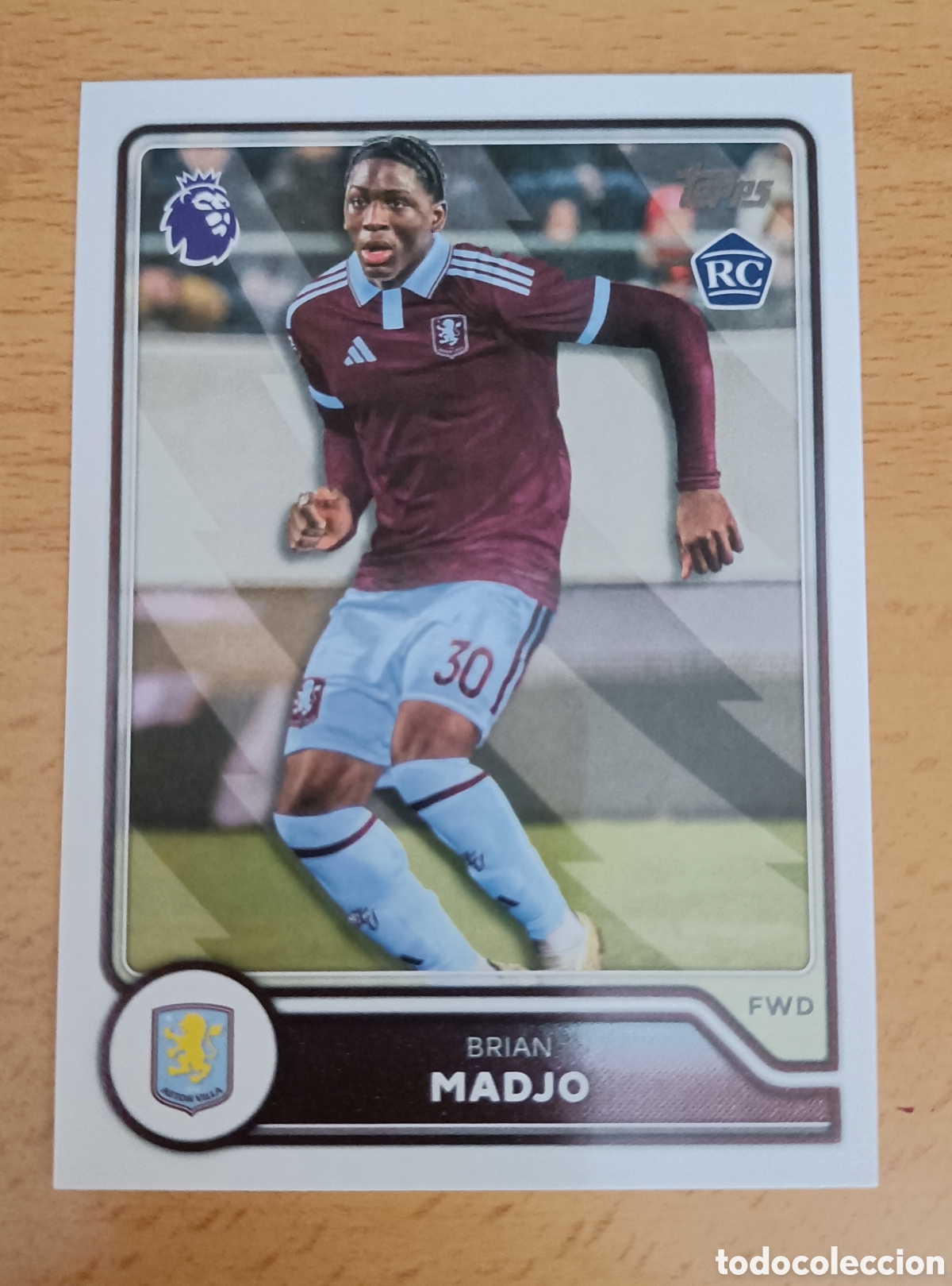 Cromos de f&uacute;tbol: Madjo ( Aston Villa) Rookie Topps Premier League 26/27