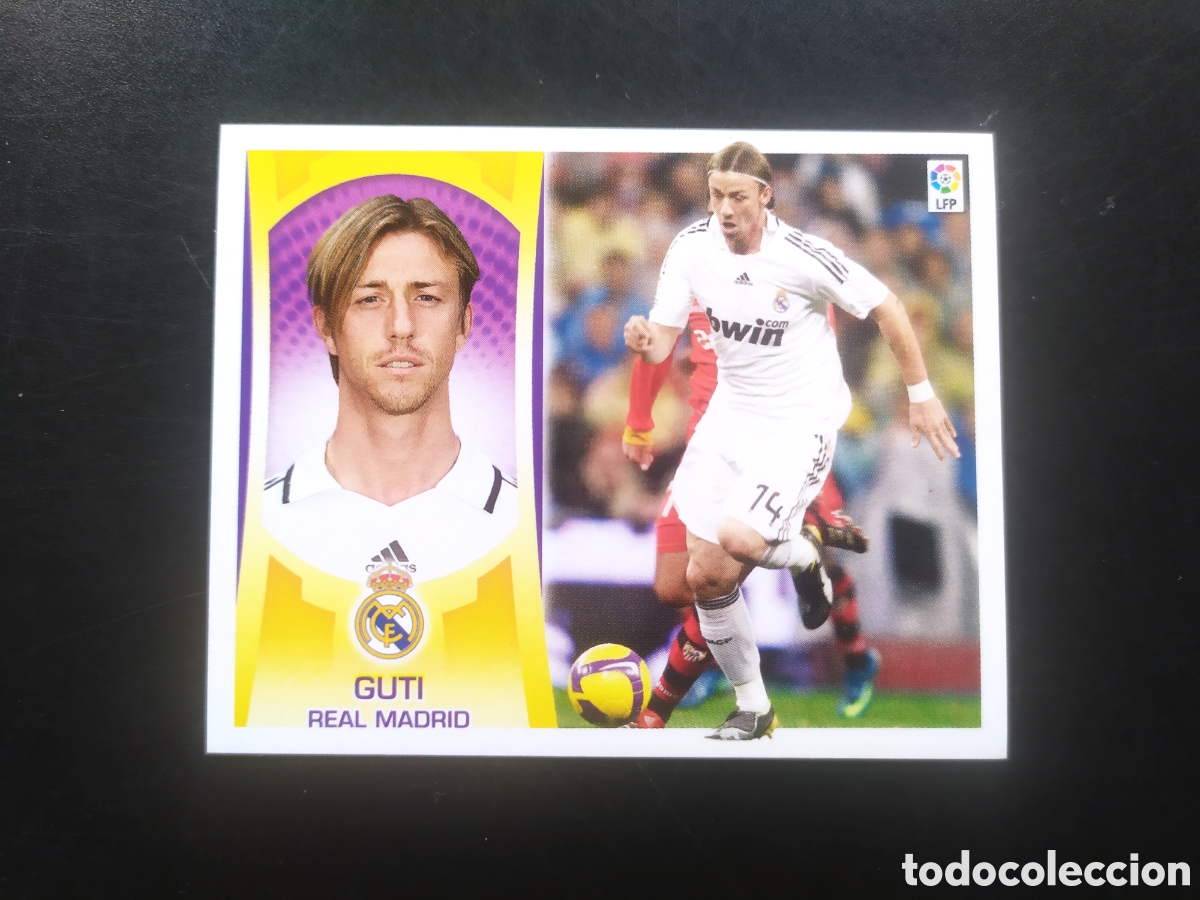 Cartes &agrave; collectionner de Football: Liga este 2009 2010 09 10 panini Guti n&deg; 12 Real Madrid