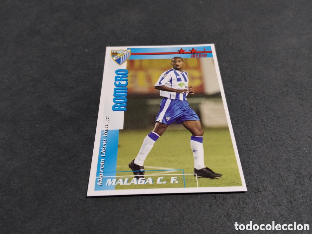 Cartes &agrave; collectionner de Football: Cromo futbol M&aacute;laga CF,Romero