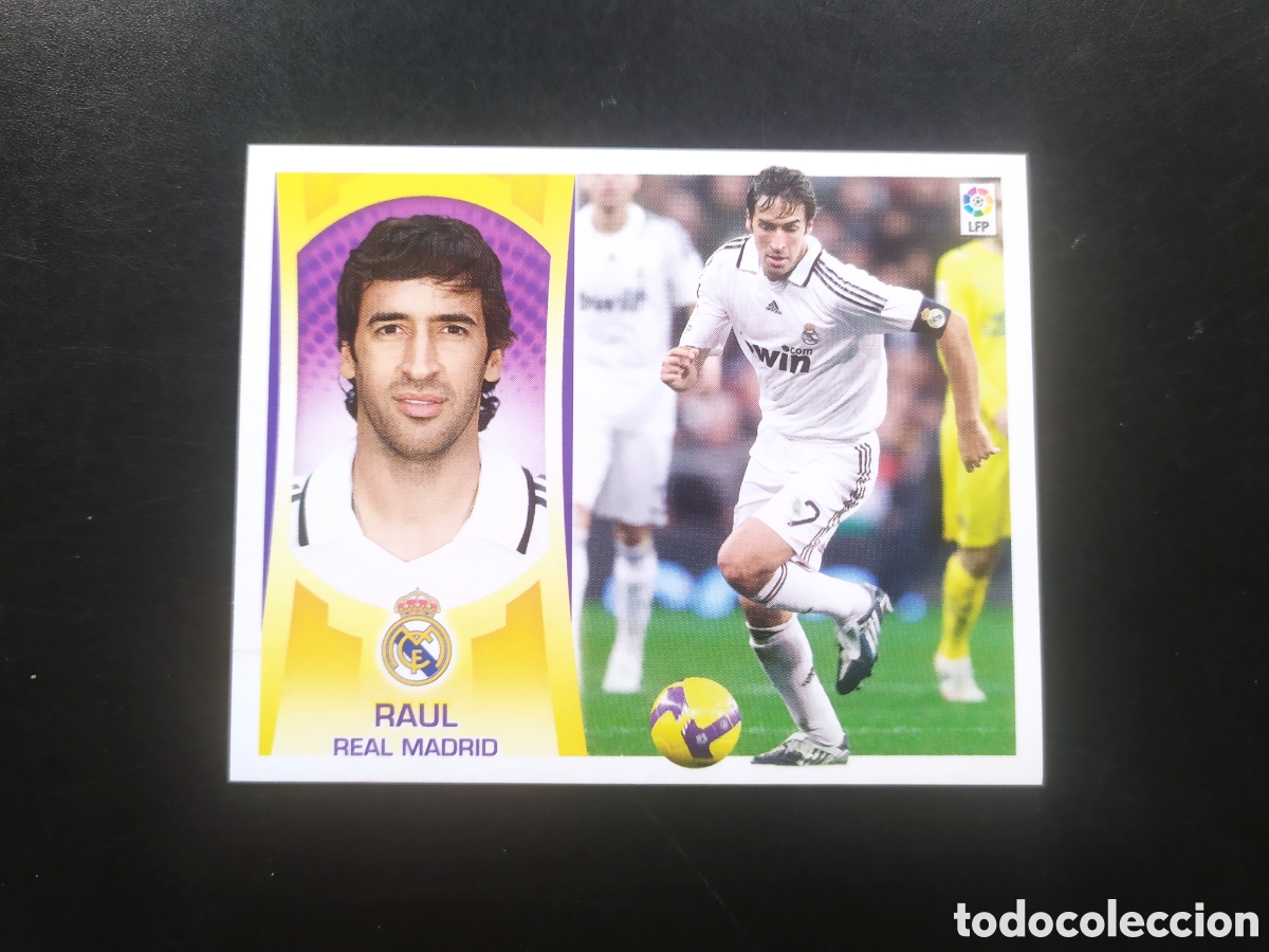 Cartes &agrave; collectionner de Football: Liga este 2009 2010 09 10 panini Ra&uacute;l n&deg; 14 Real Madrid