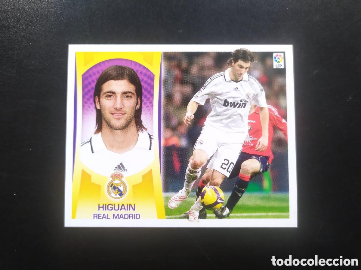 Cartes &agrave; collectionner de Football: Liga este 2009 2010 09 10 panini Higuain n&deg; 15A 15 A Real Madrid