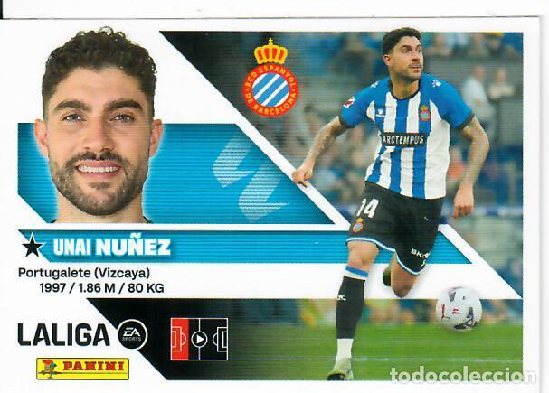 Cromos de f&uacute;tbol: CROMO PANINI LIGA ESTE 26 27 - FICHAJE N&ordm; 27 - NU&Ntilde;EZ - ESPANYOL - 3&ordf; EDICI&Oacute;N