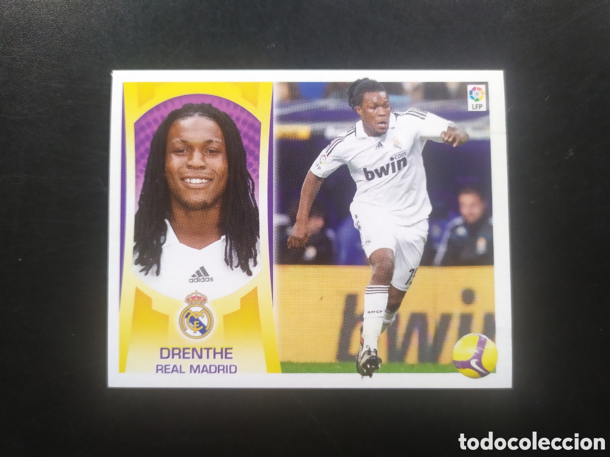Cromos de f&uacute;tbol: Liga este 2009 2010 09 10 panini Drenthe coloca n&deg; 10C 10 C Real Madrid