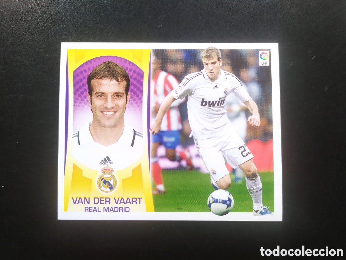 Cromos de Futebol: Liga este 2009 2010 09 10 panini Van der Vaart coloca n&deg; 13C 13 C Real Madrid
