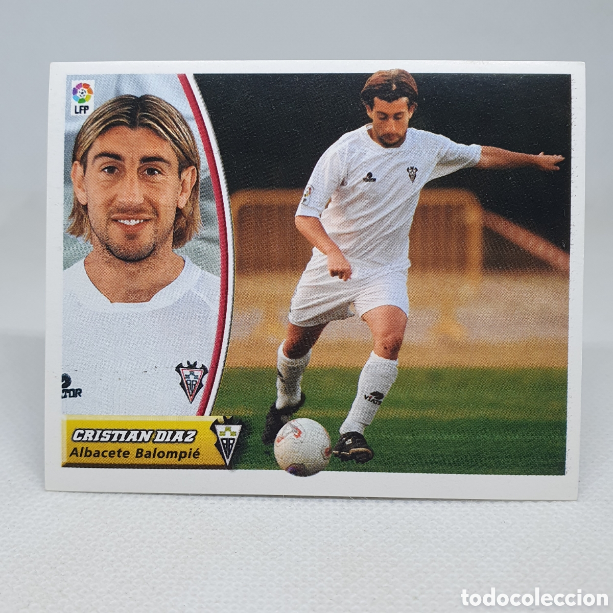 Cromos de f&uacute;tbol: ⚽️ CROMO DE FUTBOL COLOCA CRISTIAN DIAZ ALBACETE LIGA 2003-2004 ESTAMPAS EDICIONES ESTE LIGA 03-04