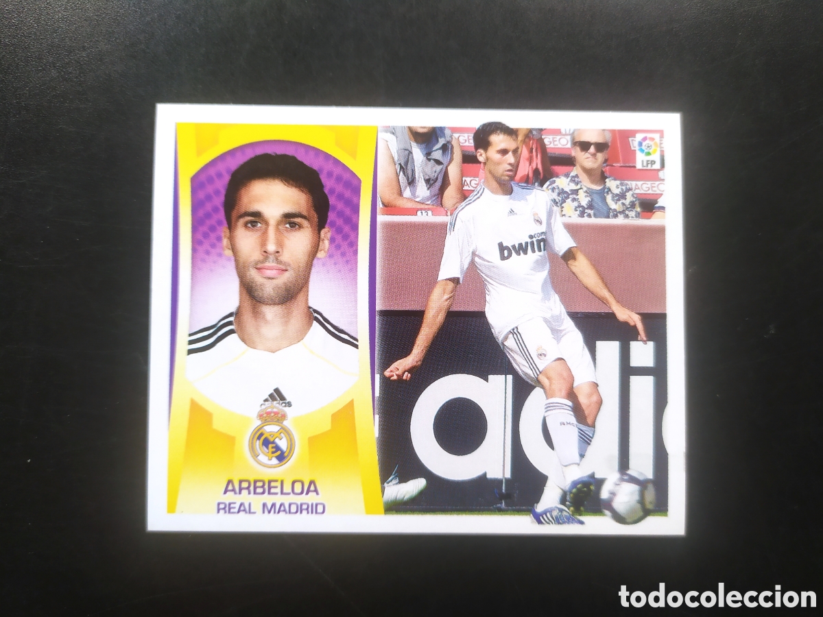 Cromos de Futebol: Liga este 2009 2010 09 10 panini Arbeloa fichaje n&ordm; 26 Real Madrid
