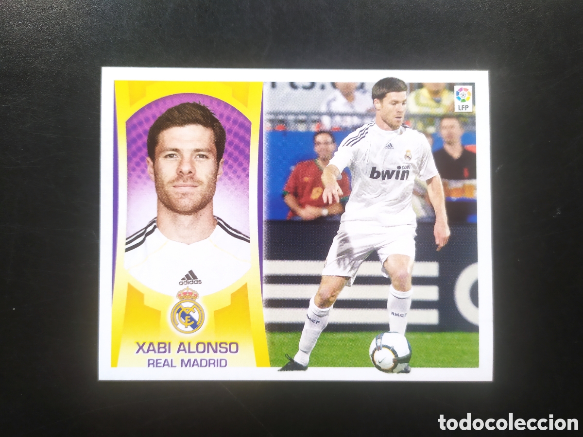 Cromos de Futebol: Liga este 2009 2010 09 10 panini Xabi Alonso fichaje n&ordm; 33 Real Madrid