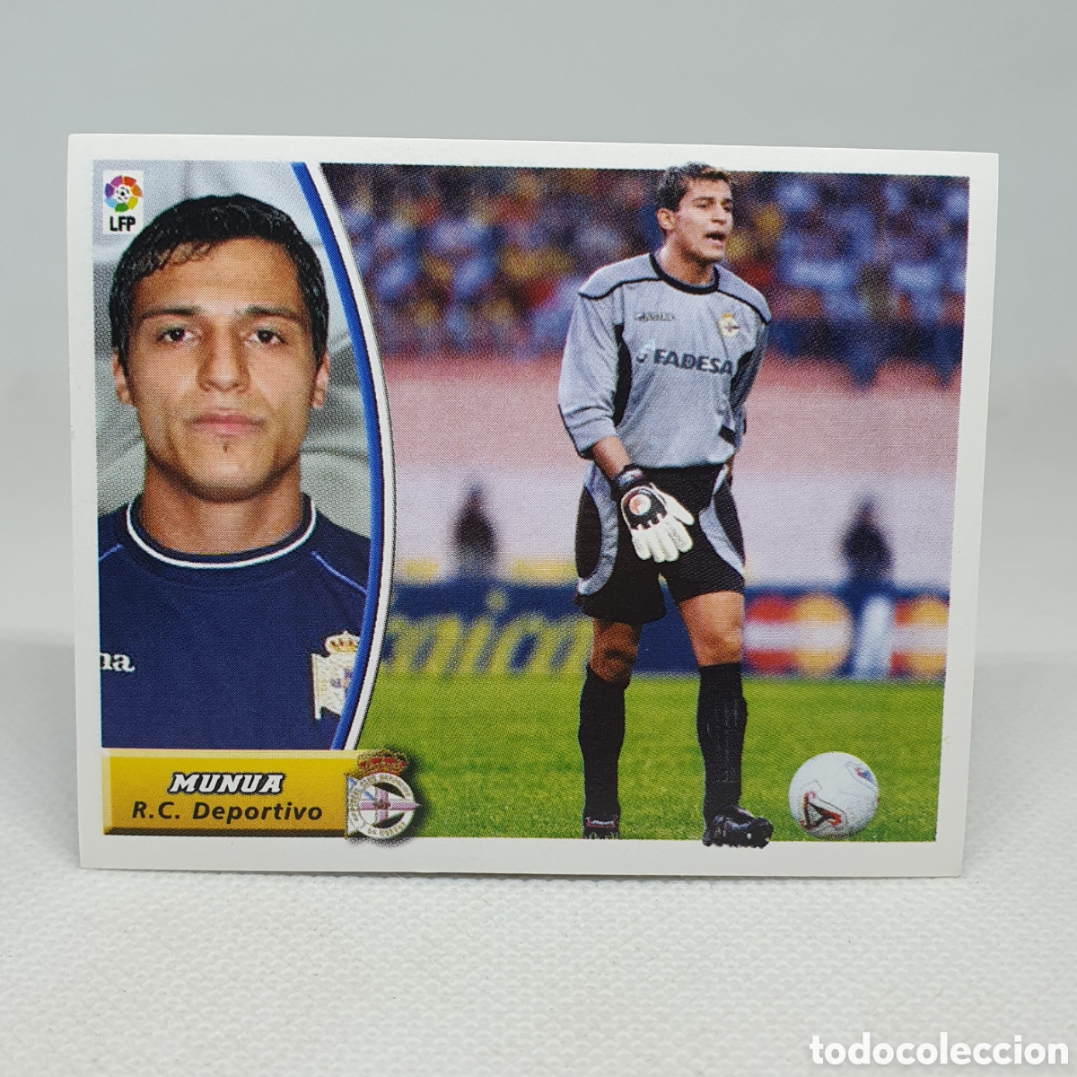 Cromos de Futebol: ⚽️ CROMO D FUTBOL COLOCA MUNUA DEPORTIVO LIGA 2003-2004 ESTAMPAS EDICIONES ESTE LIGA 03-04 NO PANINI