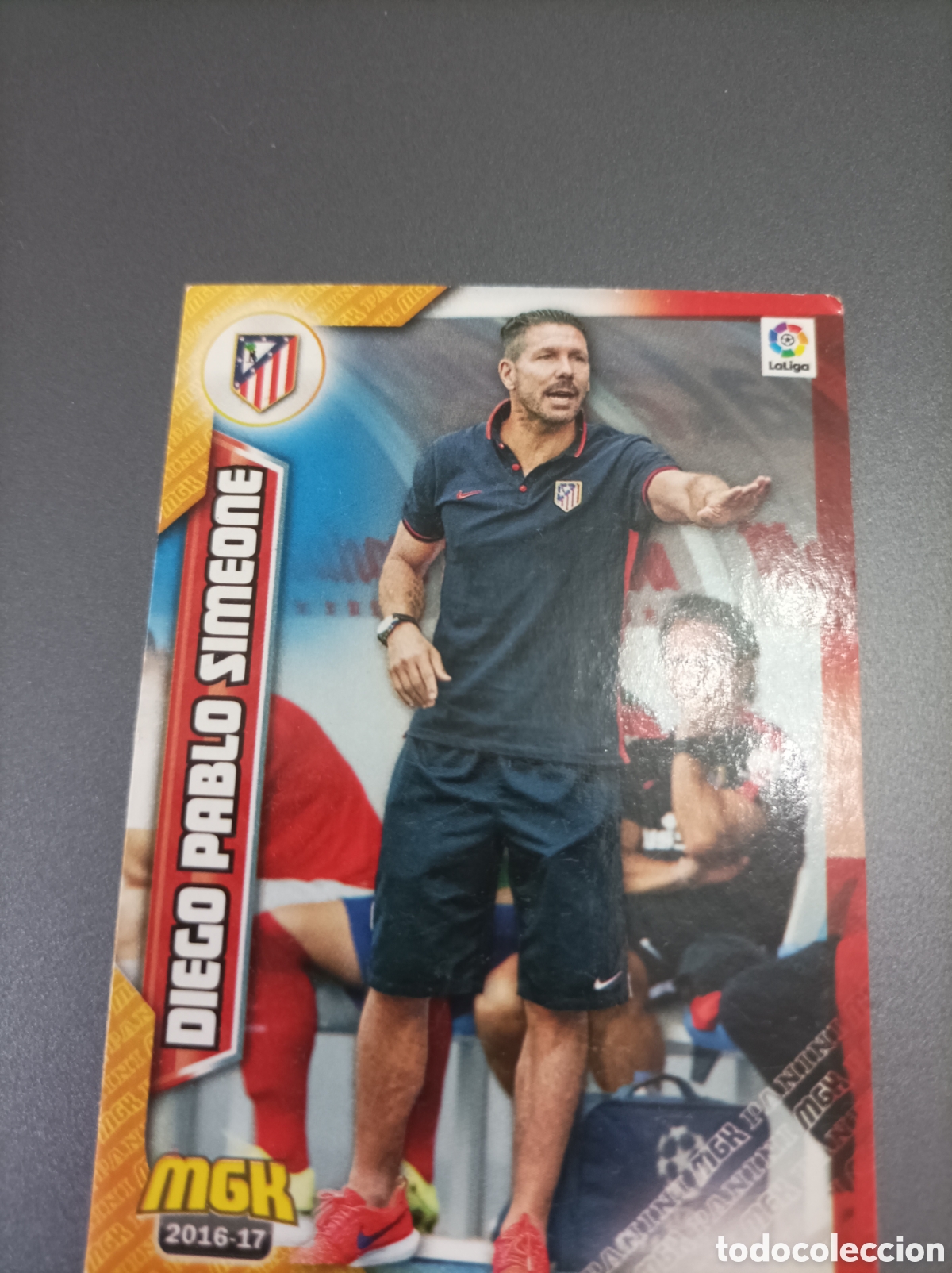 Cromos de Futebol: Cromo de Pablo Simeone liga 2016