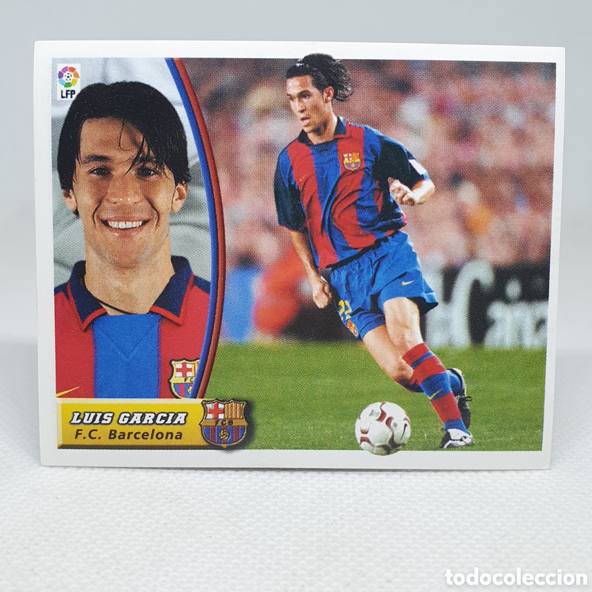 Cromos de Futebol: ⚽️ CROMO DE FUTBOL COLOCA LUIS GARCIA BARCELONA LIGA 2003-2004 ESTAMPAS EDICIONES ESTE LIGA 03-04