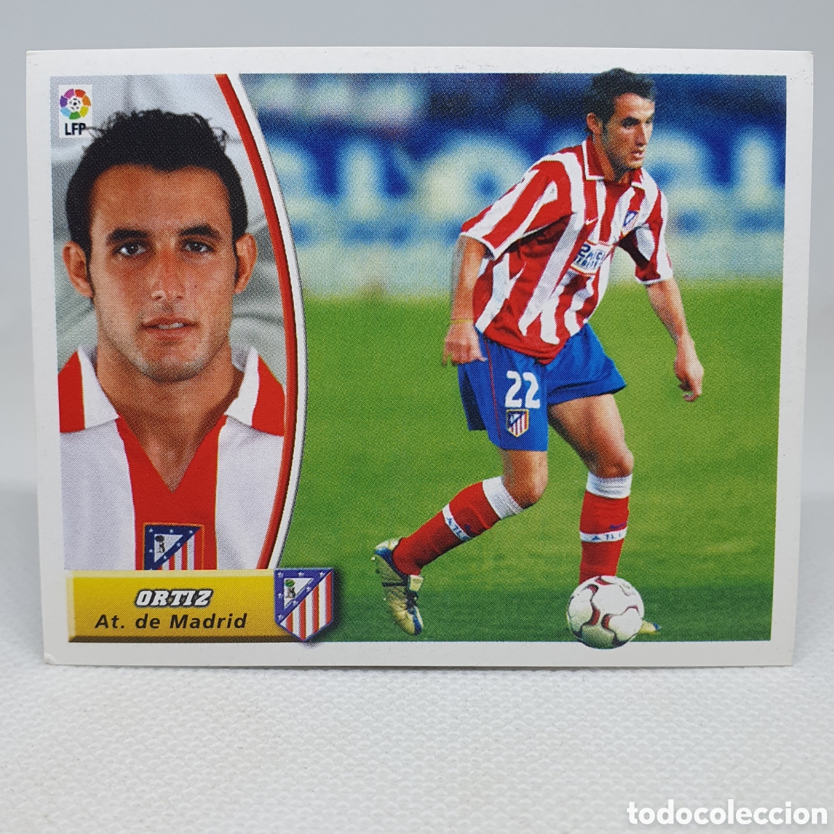 Cromos de Futebol: ⚽️ CROMO DE FUTBOL COLOCA ORTIZ ATLETICO DE MADRID LIGA 2003-2004 ESTAMPAS EDICIONES ESTE LIGA 03-04