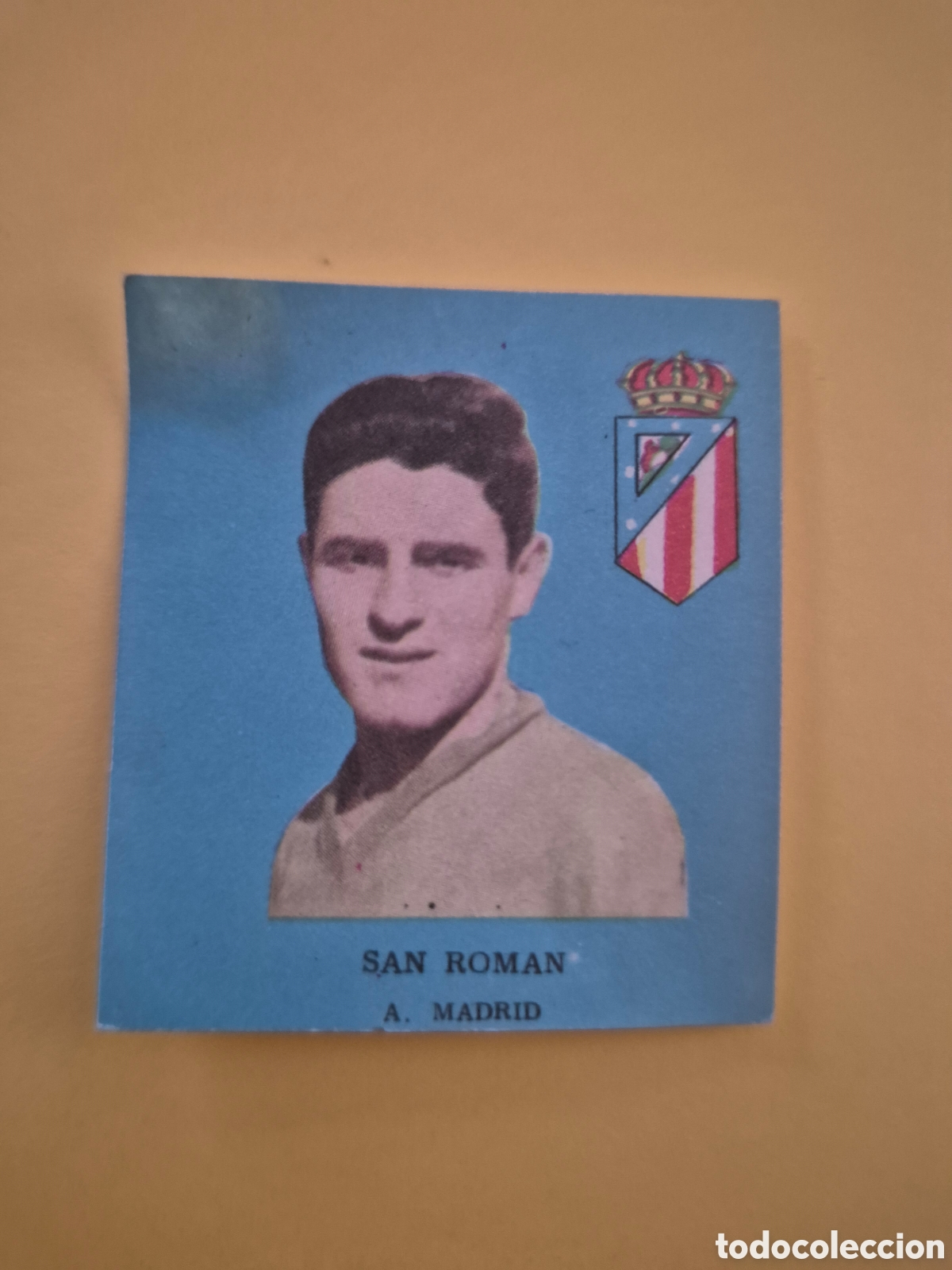 Fu&szlig;ball-Sticker: SAN ROMAN A DE MADRID FUTBOL 1963 DISGRA FHER