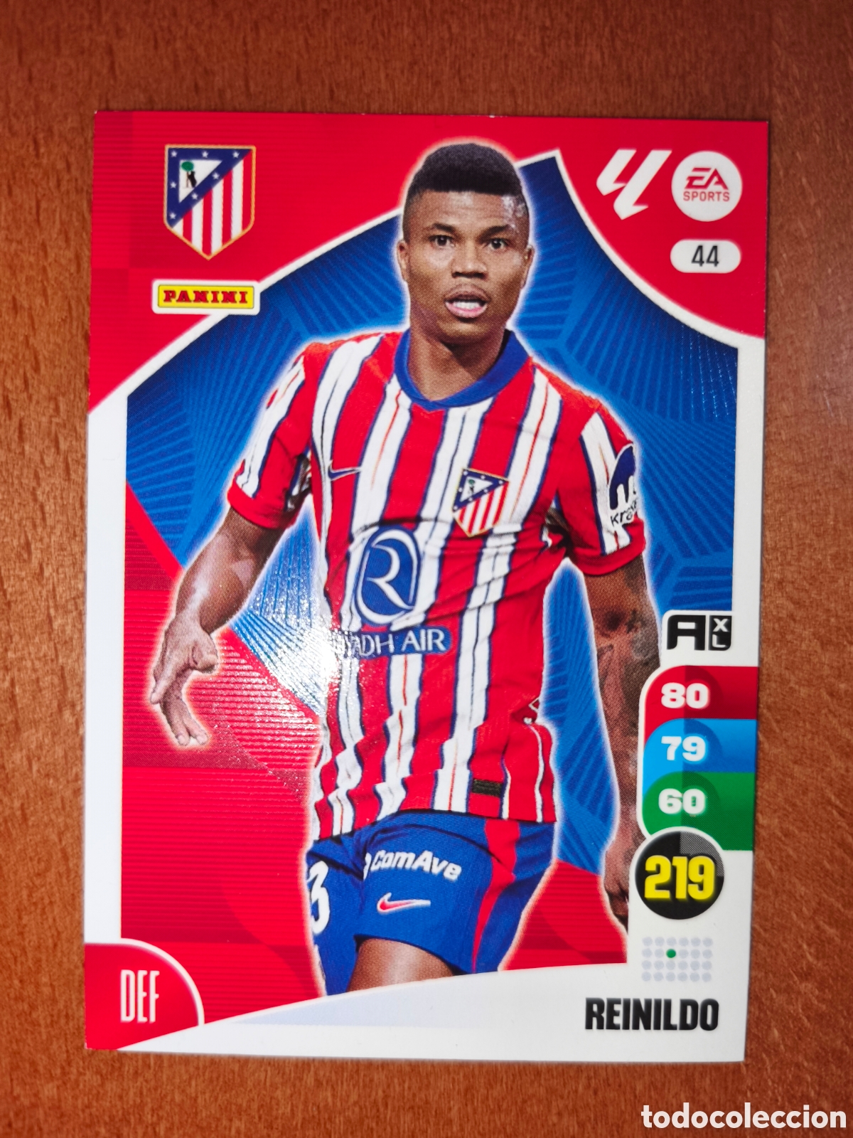 Fu&szlig;ball-Sticker: Reinildo n&deg;44 Adrenalyn XL 24/25 Atl&eacute;tico De Madrid