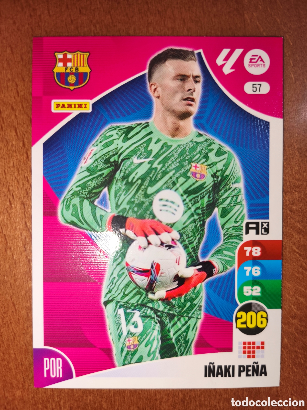 Cromos de Futebol: I&ntilde;aki Pe&ntilde;a n&deg;57 Adrenalyn XL 24/25 Barcelona