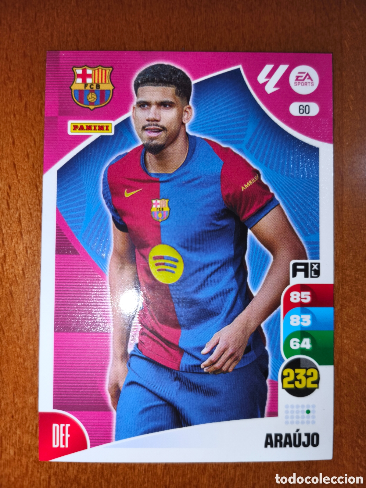 Cromos de Futebol: Ara&uacute;jo n&deg;60 Adrenalyn XL 24/25 Barcelona