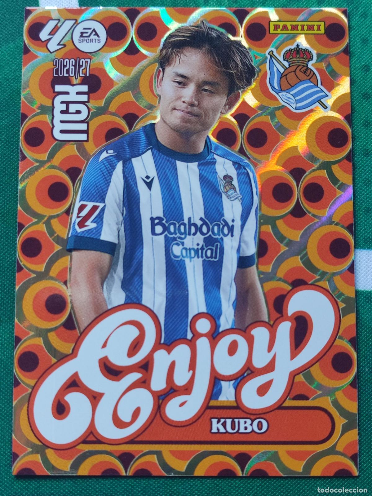 Cromos de f&uacute;tbol: 384 Kubo Real Sociedad Enjoy MEGACRACKS 2026 2027 - 26 27 MGK