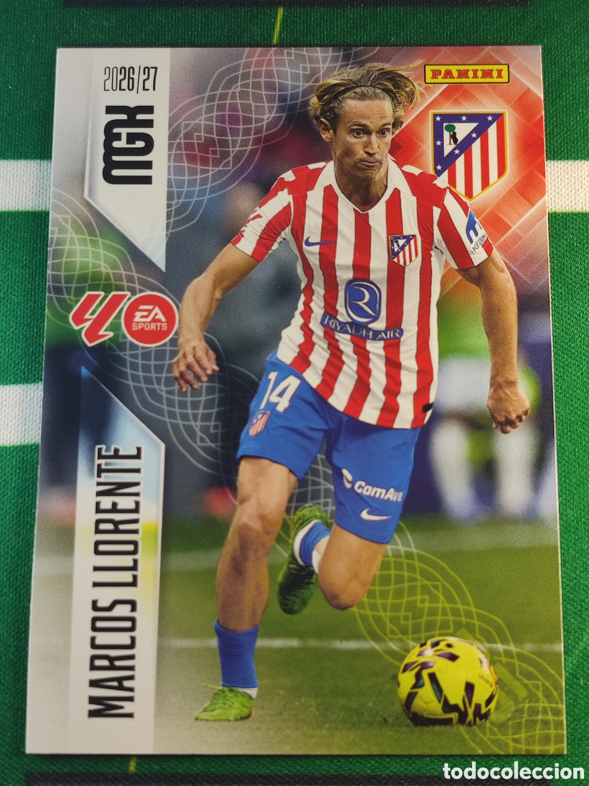Cromos de f&uacute;tbol: 58 Marcos Llorente Atl&eacute;tico de Madrid MEGACRACKS 2026 2027 - 26 27 MGK